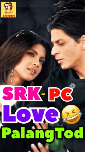 SRK-PC Love Palangtod 😜 | Source: Viral Bollywood, Netflix & Zee Cine Awards #satire #srk #kajol