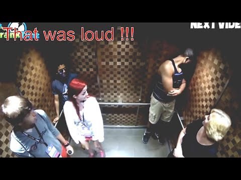 Best Elevator fart pranks | No escape | compilation