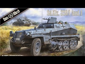 Das Werk 16018 1/16 Sd.Kfz.250/1 Ausf A German WWII Halftrack.