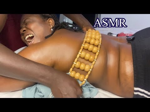 ASMR✨Deep Tissue Neck ,Shoulder , Waist and back Massage to Release BIG Knots! With Relaxing touchs