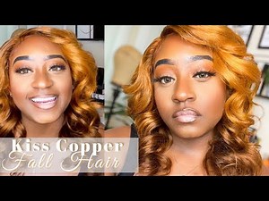 Perfect Hair Color for Fall | KISS color Ginger