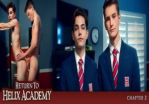 Return to Helix Academy: Chapter 2 - Trevor Harris, Eli Bennet (Bareback) Videos Porn Gay HD Free Online