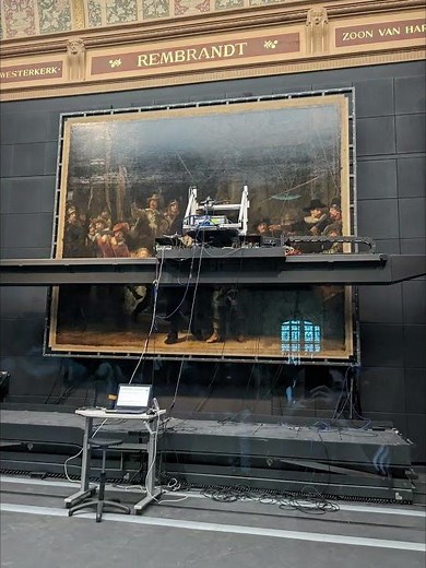 The Night Watch Painting by Rembrandt ‪@RijksmuseumAmsterdam‬