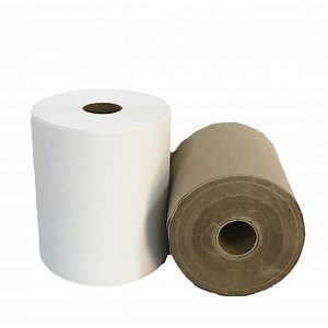 [Hot Item] Ulive High Quality High Water Absorbent White Restroom Paper Towel Roll