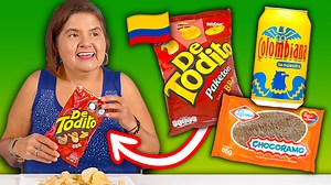 We asked our Mexican moms to try Colombian snacks for the first time! 🇨🇴❤️ | The Crazy Gorilla