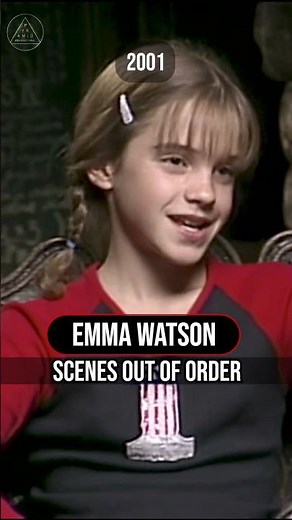 "The very end" - EMMA WATSON the very first #HarryPotter scene filmed