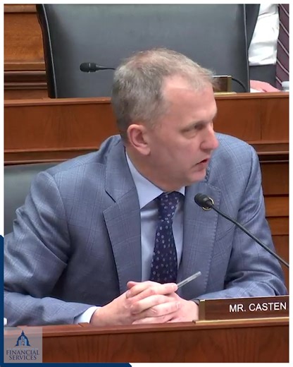 Last week, at the House Committee on Financial Services organizational meeting, Congressman Sean Casten calls on the Committee to examine various threats to U.S. financial stability, including climate-related financial risks, and steps that the Financial Stability Oversight Council, its members agencies, and the Office of Financial Research are taking to better monitor and address these threats. WATCH 📺: | House Committee on Financial Services
