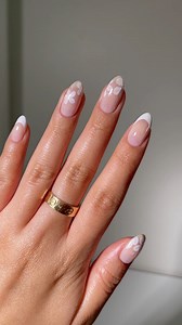 7.6K views · 30 reactions | Simple nail art tutorial for wedding season  Colors used: Dream, Pure Love @bycheznails #ellamila #weddingnails #bridenails #bridalnails | Ella+Mila | Facebook