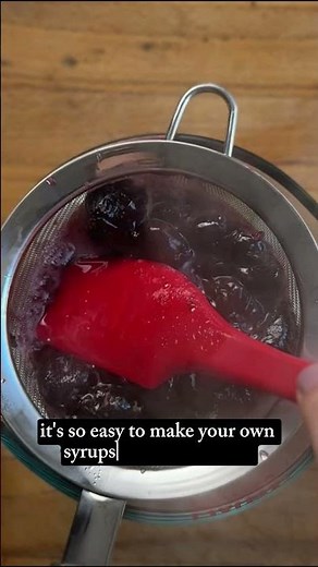 🍒 Cherry Vanilla Syrup Recipe 🍒