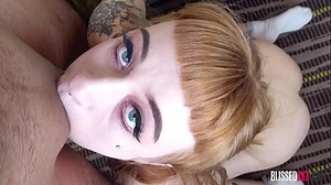 English Alt Girl Squirter Seduces Me into Sex after Interview - Azura Alii - BlissedXXX&period;com