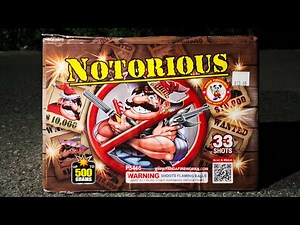 Notorious by Winda Fireworks (500g 33s)