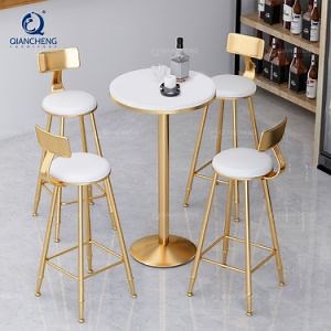 [Hot Item] Foshan Supplier Kitchen High End Dining Chair Counter Kitchen Stools Chairs Luxury