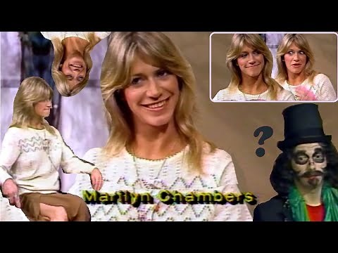 WMAQ NewsCenter5 - "Marilyn Chambers Interview" [with Svengoolie mention!] (1981) 😲
