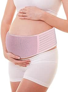 Supplim Belly Bands for Pregnant Women Maternity Support Belt Pregnancy Belly Support Band - Pregnancy Must Haves Pelvic Support Bands Belly Band - Relieve Abdomen, Waist, Back, Pelvic & Hip Pain