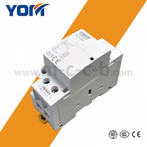 [Hot Item] Kct-25/32/40/63A Electrical Adapter DIN Rail Mounted AC Compact Contactor for Household Use