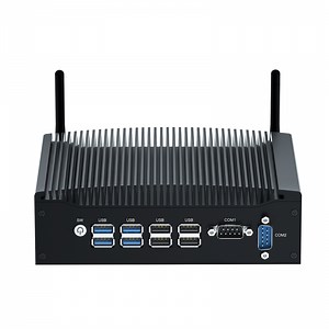 [Hot Item] Hystou Outstanding 2 LAN 2 COM Dual Display Fanless Desktop Mini PC