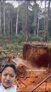 illegal mining logging and deforestation in sumatra indonesia 🇲🇨 • From: Volcaholic #indonesia #deforestation #sumatra #flood #climatecrisis | Dupchen Tamang