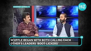 Pak: Slaps, Punches Fly During TV Debate; Imran Khan's Lawyer Gets Violent On Cam