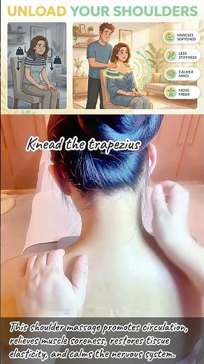 Shoulder Massage Relieves Soreness Improves Daily Flexibility