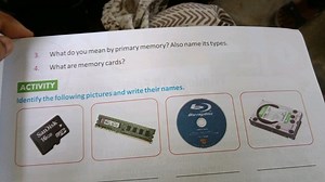 What do you mean by primary memory? Also name its types.What a... | Filo