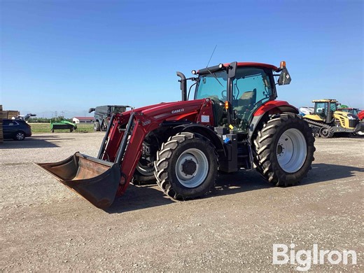 2018 Case IH Maxxum 115 MFWD Tractor W/bucket | Agriculture
