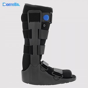 [Hot Item] Plantar Fasciitis Walking Boot Orthopedic Foot Brace Short Air Cam Walker Fracture Boot Orthopedic Broken Toe Cast for Sprains