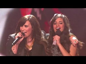 Fifth Harmony & Demi Lovato Duet -- X-Factor Finale