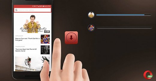 Bonne nouvelle! Avec le navigateur Opera Mini, il est possible de télécharger ses vidéos préférées gratuietment! | Opera