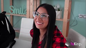 My first time in the ass. Lara Rey is begging for anal sex. Edu Sanchez will debut this Latina's tight ass in FAKings