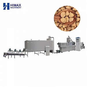 [Hot Item] Automatic Industrial Soy Protein Machine Plant Nugget Chunks Protein Making Machine