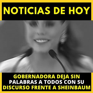 1.9M views · 38K reactions | GOBERNADORA DEJA SIN PALABRAS A TODOS CON SU DISCURSO FRENTE A SHEINBAUM  #fypシ゚ #fypviralシ #reelsfbシ #ClaudiaSheinbaumPardo #sheinbum #ClaudiaSheinbaum #viral #chismes #tips #futbol | Noticias 4T | Facebook