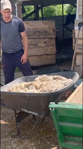 processing of grass for feed #agriculture #farm #farming #fermers #milk #milking #dinner #animals #technology #veterinary #cows | Your farm