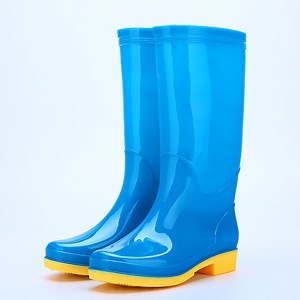 [Hot Item] PVC Rainboots Steel Toe Safety Protect Waterproof Boots