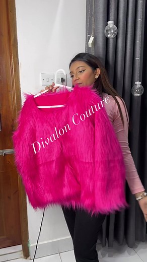 4.2K views · 13 reactions | Hot pink fur coat  | Divalon Couture | Facebook