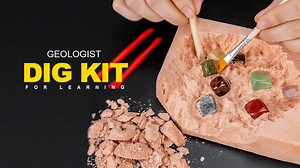 2.3K views | Science Dig Kits For Little Geologists Our dig kit brick...