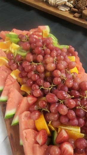 A nice and easy morning tea menu. | Manna Pasifika Catering