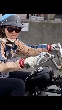 【 girls biker 】Harley Davidson