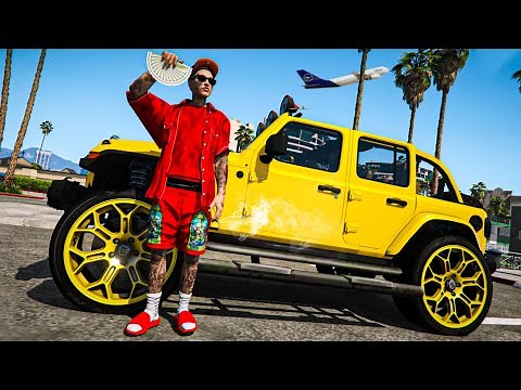 Scamming the streets of Compton in GTA 5 RP!
