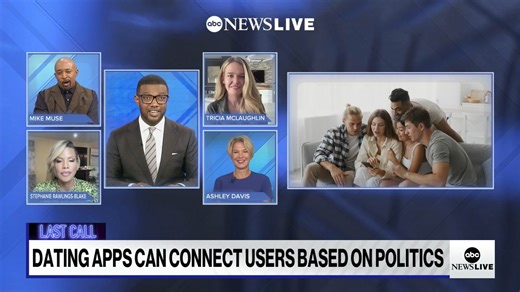 Ahead of Election Day, popular dating apps have introduced features that make it easier for users to match with partners based on their political views. Would you ever date someone who votes differently than you? | ABC News Live
