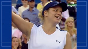 In 2005, everything was on the line as 🇧🇪 Kim Clijsters took on top seed 🇷🇺 Maria Sharapova for a spot in the final. | US Open Tennis Championships