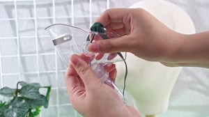 Geiserailie 2 PCS L/XL Oxygen Mask with 6.6 Ft Tubing and Adjustable Elastic Strap, Adult Oxygen Mask with Tubing, Transparent Masks for Face Adult