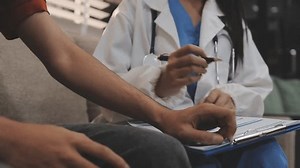 Asian Female Doctor Using Stethoscope Examine Stock Footage Video (100% Royalty-free) 3988101409 | Shutterstock