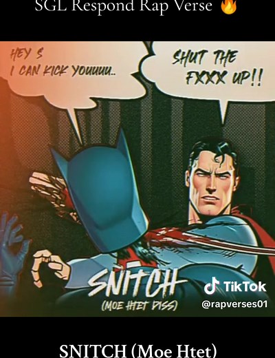 SGL Respond Rap Verse 🔥 #rapverse #sgl #moehtet