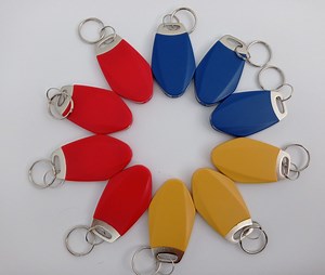 [Hot Item] Custom Metal RFID Keyfob 13.56MHz Waterproof ABS NFC RFID Key Fob