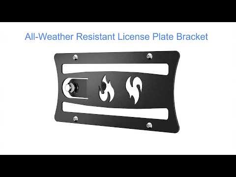 Quick & Easy License Plate Holder Installation