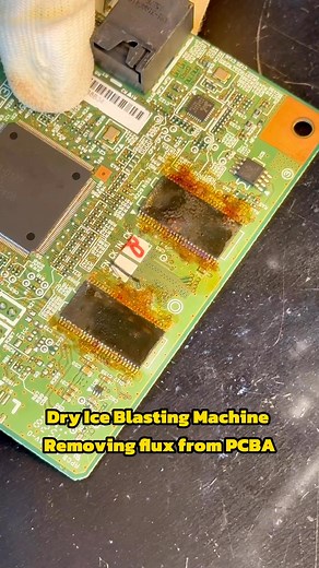 Dry Ice Blasting, an effective way to remove flux from PCBA. Fastly without residuals, Anti-Static is available.#dryiceblasting #dryicecleaning #dryiceblastingmachine #dryicecleaningmachine #pcbcleaning #pcba #pcbassembly #circuitboardcleaning #smtassembly #dipcoating #conformalcoating #factorymaintenance #industrialcleaning #factorycleaning #electroniccleaning #carbondepositcleaning #burrremoval #deburring #greaseremoval #degreasing #machinemaintenance #plasticmolding #doublecolormold #moldclea
