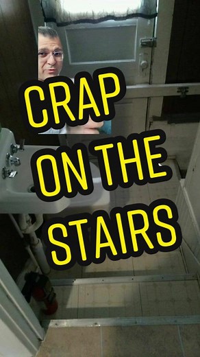 Unique 2 Piece Bathroom Design in Staircase | Interior Fail
