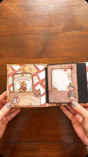 Part 2 of my series of reels I will be creating on this mini journal using my collection Gear Up For Christmas thanks to @stamperia Materials Used 🎄Mini Album 6x8 inches 🎄Christmas Stars Rub ons 🎄Gear Up For Christmas Card Collection 🎄Gear Up For Christmas 8x8 background pad 🎄Gear Up For Christmas 8x8 paper pad 🎄Gear Up For Christmas Fabric pack 🎄Colla Extra Forte Glue 🎄Permanent ink pad Brown #stamperia #papercraft #minialbum #scrapbooking #christmasalbum #christmascrafts #inspired #cre