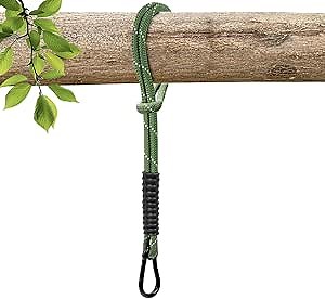 Heavy Duty Tree Swing Ropes, Hammock Tree Straps Hanging Kit, for Outdoor Swings Hammock Playground Set Accessories (3.41ft,41",Green,1Pack)