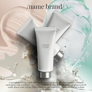Luxury Cream Tube Mockup – Skincare Packaging Template (digital Download) - Etsy